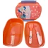 Kép 2/5 - Disney Minnie Summer szendvicsdoboz + evőeszköz szett