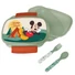Kép 1/5 - Disney Mickey Nature szendvicsdoboz + evőeszköz szett