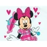 Kép 2/3 - Disney Minnie rövid ujjú babal body fehér
