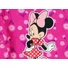 Kép 2/5 - Disney Minnie lányka vékony virágos kord kertésznadrág