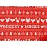 Kép 2/3 - Disney Mickey és Minnie feliratos| norvégmintás| hosszú ujjú body| kombidressz piros Karácsony piros