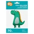 Kép 2/3 - Dinoszaurusz Green fólia lufi 70 cm
