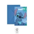 Kép 2/3 - Disney Lilo és Stitch, A csillagkutya Angel party meghívó 6 db-os FSC