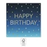 Kép 2/3 - Happy Birthday Golden Blue szalvéta 20 db-os 33x33 cm FSC