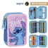 Kép 1/9 - Disney Lilo és Stitch, A csillagkutya Hibiscus tolltartó töltött 3 emeletes
