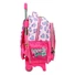Kép 2/3 - Barbie Love gurulós ovis hátizsák, táska 30 cm
