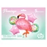 Kép 2/5 - Flamingó Pink fólia lufi 5 db-os szett