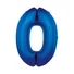 Kép 1/3 - Kék 0-ás B&C Blue szám fólia lufi 92 cm
