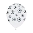 Kép 1/7 - Focis White léggömb, lufi 5 db-os 12 inch (30 cm)