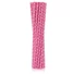 Kép 1/3 - Rózsaszín Pink Dots papír szívószál 12 db-os