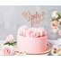 Kép 4/5 - Bride to be rose gold torta dekoráció 16x15cm