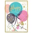Kép 1/7 - Happy Birthday Balloon üdvözlőkártya + boríték