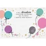 Kép 2/7 - Happy Birthday Balloon üdvözlőkártya + boríték
