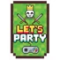 Kép 1/5 - Játék Game On party meghívó 6 db-os