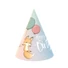 Kép 1/3 - Róka Happy Birthday Fox party kalap, csákó 6 db-os