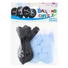 Kép 2/3 - Boy or Girl, Kék konfettivel töltött léggömb, lufi 4 db-os 12 inch (30 cm)