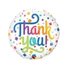 Kép 1/3 - Thank You Confetti fólia lufi 46 cm