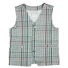 Kép 2/5 - Kockás kisfiú alkalmi mellény