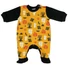 Kép 1/3 - Halloween mintás hosszú ujjú baba rugdalózó