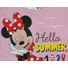 Kép 2/3 - Pamut kislány trikó Minnie egér mintával