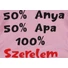 Kép 2/3 - Rövid ujjú feliratos baba body