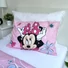 Kép 4/5 - Disney Minnie Flowers gyerek, ovis ágyneműhuzat 100×135cm, 40×60 cm