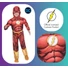 Kép 4/7 - A Villám Red Lightning jelmez 4-6 év