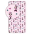 Kép 1/3 - Disney Minnie Flowers gumis lepedő 90x200 cm