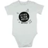 Kép 1/3 - "I love you to the moon and back" feliratos rövid ujjú baba body fehér