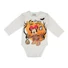 Kép 1/3 - Disney Minnie halloween hosszú ujjú baba body fehér