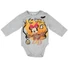 Kép 1/3 - Disney Minnie halloween hosszú ujjú baba body szürke