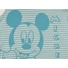 Kép 4/5 - Biopamut Disney Mickey ujjatlan kék-bézs csíkos rugdalózó 74