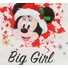 Kép 2/3 - Disney Minnie hosszú ujjú karácsonyi lányka póló