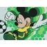 Kép 2/3 - Rövid ujjú kisfiú póló focis Mickey mintával