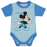 Kép 1/3 - Rövid ujjú baba body Mickey egér mintával kék