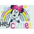 Kép 2/3 - Szivárványos, batikolt ujjatlan kislány nyári ruha Minnie egér mintával