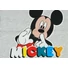 Kép 2/3 - Rövid ujjú fiú póló Mickey mintával színes felirattal