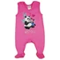 Kép 1/3 - Disney Minnie pandás belül bolyhos ujjatlan rugdalózó