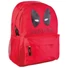 Kép 1/6 - Deadpool Red iskolatáska, táska 41 cm