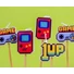 Kép 5/5 - Játék Game On tortagyertya, gyertya szett 5 db-os