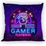 Kép 2/3 - Gamer Neon párnahuzat 40x40 cm