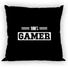 Kép 2/3 - Gamer Black párnahuzat 40x40 cm