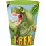 Kép 1/3 - Dinoszaurusz T-Rex műanyag pohár 260 ml