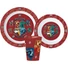 Kép 1/3 - Harry Potter School Shields étkészlet, micro műanyag szett, pohárral 260 ml