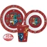Kép 2/3 - Harry Potter School Shields étkészlet, micro műanyag szett, pohárral 260 ml