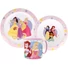 Kép 1/2 - Disney Hercegnők True étkészlet, micro műanyag szett bögrével 265 ml