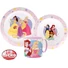 Kép 2/2 - Disney Hercegnők True étkészlet, micro műanyag szett bögrével 265 ml