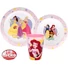 Kép 2/2 - Disney Hercegnők True étkészlet, micro műanyag szett, pohárral 260 ml