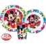 Kép 2/2 - Disney Mickey Better Together étkészlet, micro műanyag szett, pohárral 260 ml