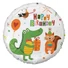 Kép 1/2 - Krokodil Happy Birthday Crocodile fólia lufi 36 cm